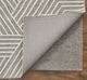 Feizy Lytton Gray/Cream 5'x8' Area Rug-4