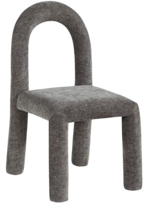 Meridian Furniture Amari Gray Upholstered Dining Chair-0