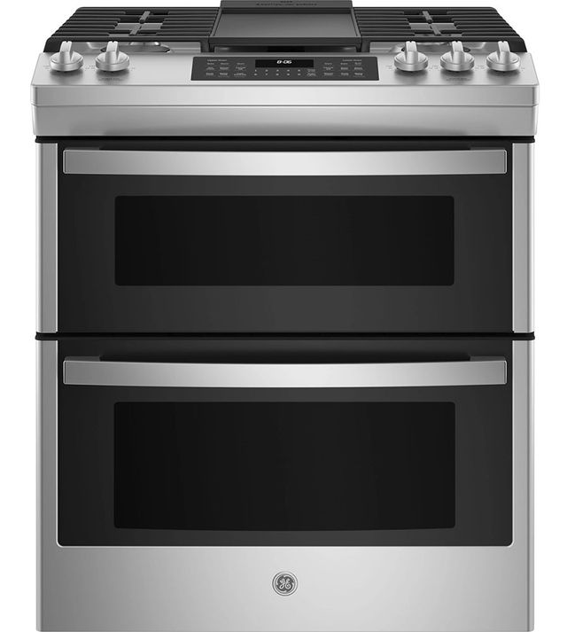 GE® 30" Stainless Steel Slide In Gas Range