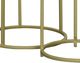 Coast2Coast Home™ Cameron Park 2-Piece Nolan Gray Nesting End Table with Gold Base Set-2
