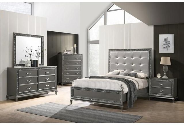New Classic® Home Furnishings Park Imperial Pewter Mirror-2