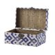 A & B Home 2-Piece Blue/White Decorative Box Set-3