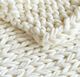 Olliix by Madison Park Chunky Double Knit Handmade Throw-1