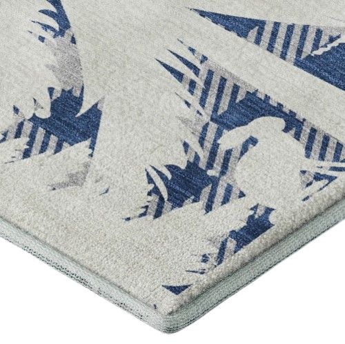 Dalyn™ Rug Company Merry & Bright MY26 Blue 5'x8' Area Rug-3