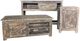 Vintage Furniture Sliding Barn Door Cocktail Table-1
