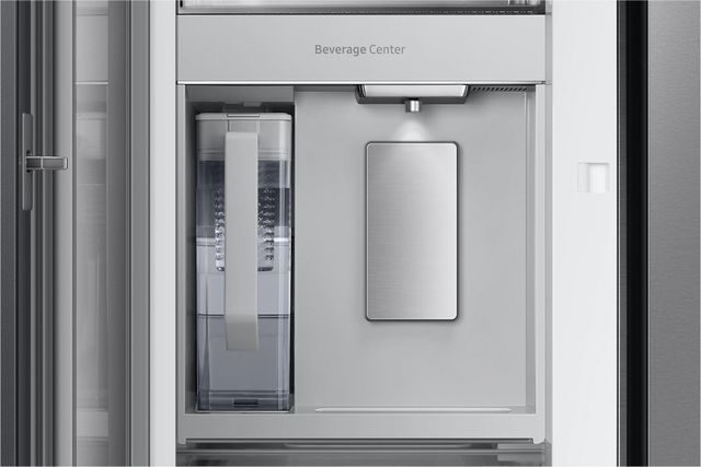 Samsung Bespoke 24.0 Cu. Ft. Pre-Built Stainless Steel Panel Counter Depth French Door Refrigerator -5