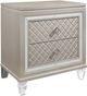 Global Furniture USA Paris 4-Piece Champagne King Panel Bedroom Set-3