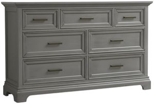 John Thomas Furniture® Summit Heather Gray 7-Drawer Dresser John Thomas Furniture® Summit Heather Gray 7-Drawer Dresser