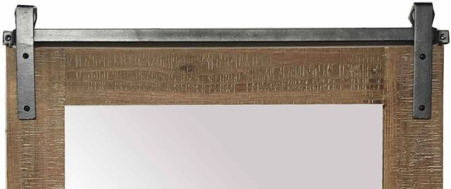 Signature Design by Ashley® Lanie Antique Brown Accent Mirror-2