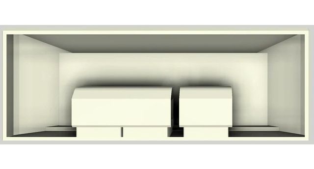 Vent-A-Hood® 66" Biscuit Wall Hood-3