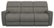 La-Z-Boy® Apollo Blue Grey Leather Power Reclining Sofa with Headrest-1