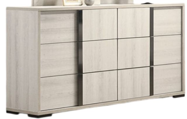 Furniture of America® Horten White Wash Dresser-0