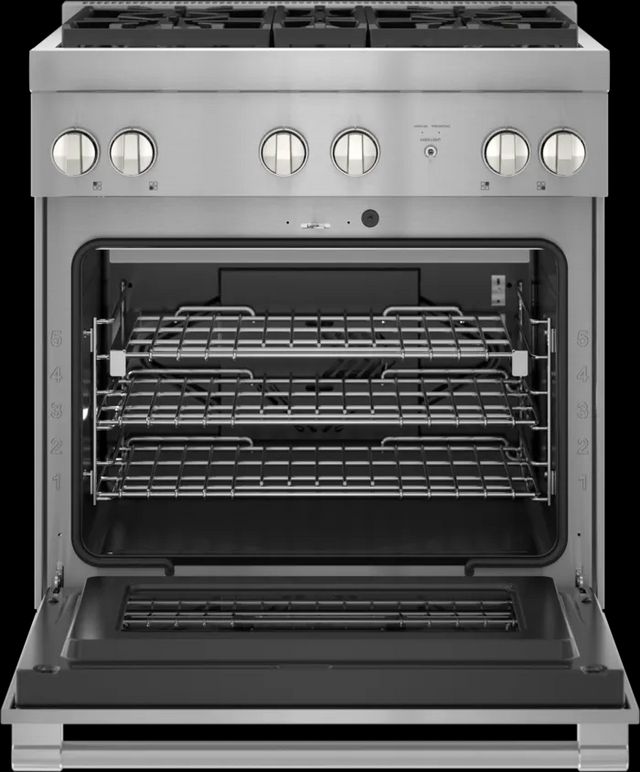 Thermador® Pro Harmony® 30" Stainless Steel Pro Style Natural Gas Range-8