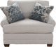 King Hickory Highland Park Casual Linen Chair and a Half-1