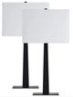 Renwil® Candace 2-Piece Matte Black Table Lamp Sets-0