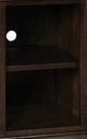 Durham Furniture Chateau Fontaine Blackened Mocha Open Night Stand-1