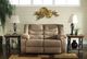 Signature Design by Ashley® Tulen Mocha Reclining Loveseat-2