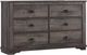 Crown Mark Coralee Gray Dresser-0