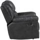 Homelegance® Hazen Black Rocker Manual Recliner-4