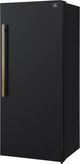 FORNO® Maderno Series Espresso 28" 13.6 Cu. Ft. Black Column Refrigerator -3