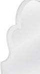 Bassett Mirror Abbie White Lacquer Floor Mirror-2