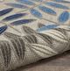 Nourison Home™ Aloha Gray Blue 5'x8' Style Area Rug-4