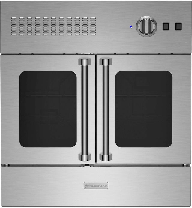 BlueStar® 30" Stainless Steel Single Liquid Propane Wall Oven-0