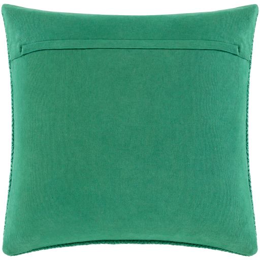 Surya Camilla Emerald 22"x22" Toss Pillow with Down Insert-3