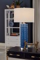Wildwood Lamps Contemporary Trellis White Etagere-2