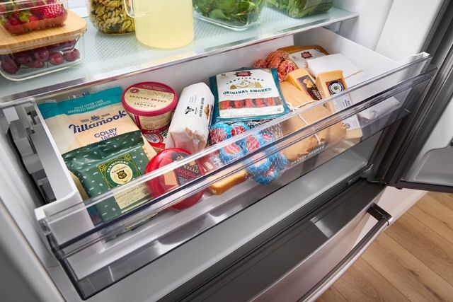 KitchenAid® 36 in. 20.0 Cu. Ft. PrintShield™ Stainless Steel Counter Depth French Door Refrigerator-8