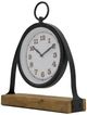 A & B Home Collier Black Desk Clock-1