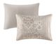 Olliix by Madison Park Emilia 12 Piece Khaki California King Jacquard Complete Bed Set-2