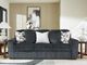 Signature Design by Ashley® Midnight-Madness Gunmetal Sofa-1