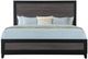 Global Furniture USA Lisbon 5-Piece Black/Dark Gray King Bedroom Set-2