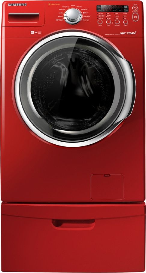 Samsung Tango Red Front Load Washer-0