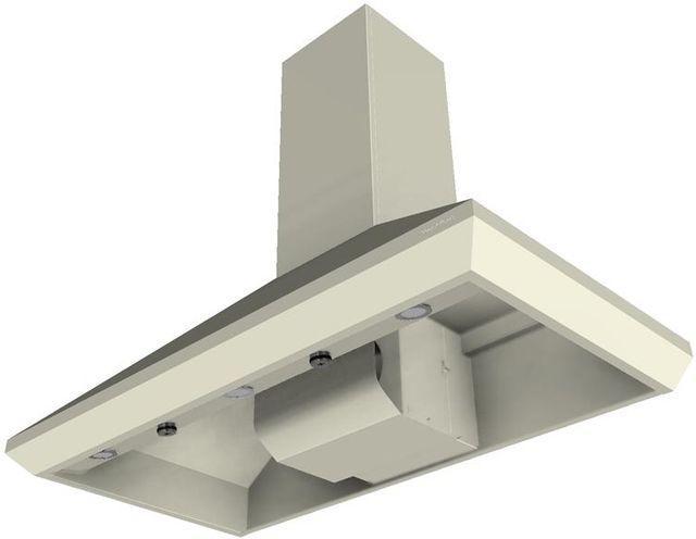 Vent-A-Hood® 42" Biscuit Euro Style Wall Mounted Range Hood-3