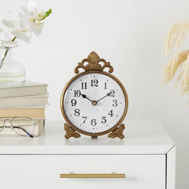 Deco Marche Gold Clock-4