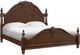 Elements International Northridge 3-Piece Cherry King Bedroom Set-1