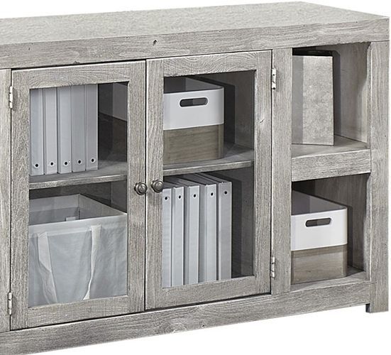 aspenhome® Avery Loft Limestone 97" Console-1