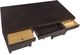 Hooker® Furniture Driftwood Burnt Timber Executive Desk-4