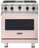 Viking® 5 Series 30" Blush Liquid Propane Pro Style Gas Range-0