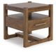 Signature Design by Ashley® Cabalynn Light Brown End Table-0