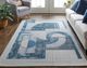 Feizy Nash Blue/Gray 5' x 8' Rug-5