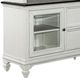 Liberty Furniture Allyson Park Charcoal/Wirebrushed White Entertainment Center-3