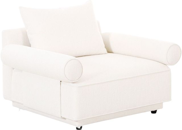Moe's Home Collection Rosello White Armchair-0