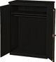 Crate Designs™ Furniture Espresso Small Closet Armoire-0