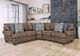 Franklin™ Sicily 3-Piece Chief Hazelnut L-Shape Sectional-1