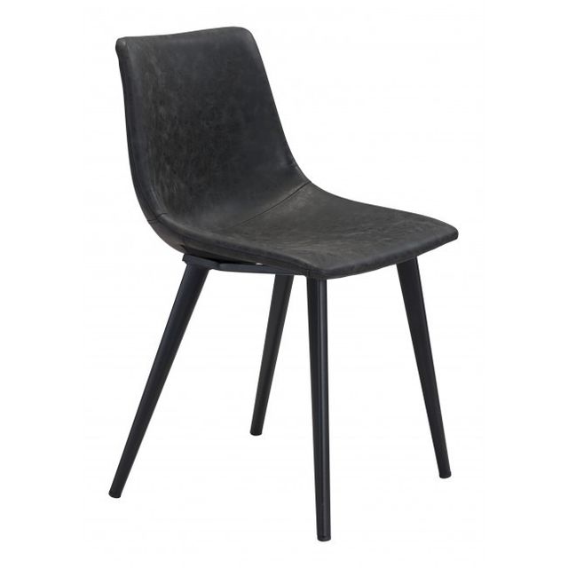 Zuo® Modern Daniel Vintage Black Dining Chair-0