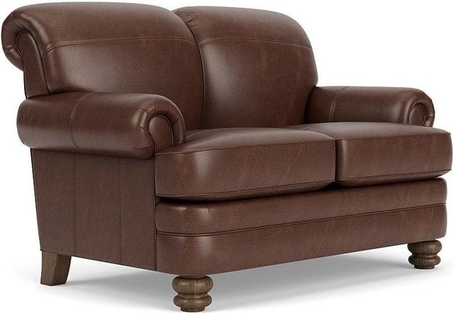 Flexsteel® Bay Bridge Brown Loveseat-0