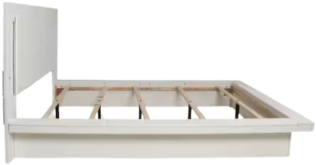 New Classic® Home Furnishings Sapphire White Eastern King Panel Bed-2
